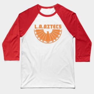 LA Aztecs Distressed and Shadow Baseball T-Shirt